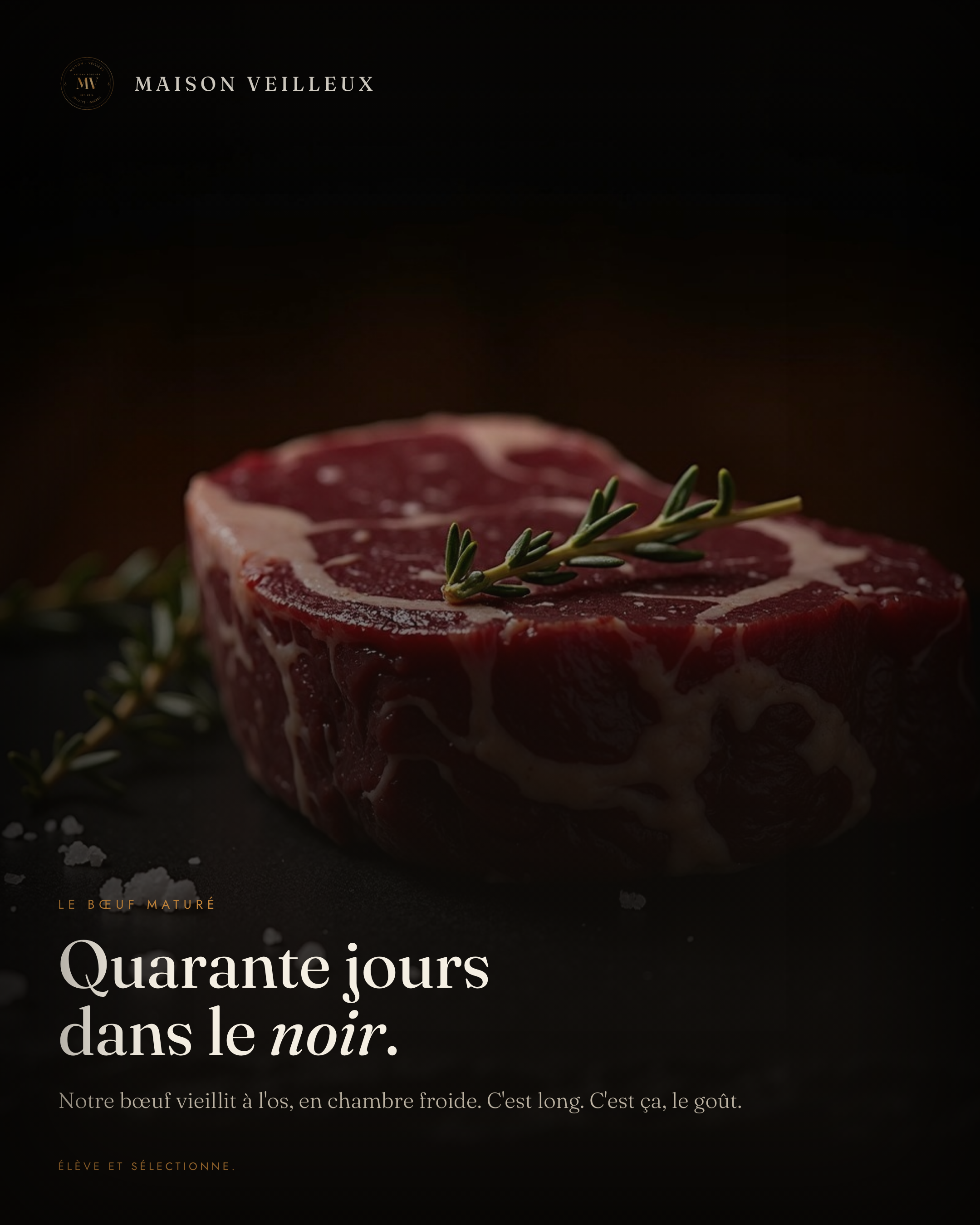Post boeuf